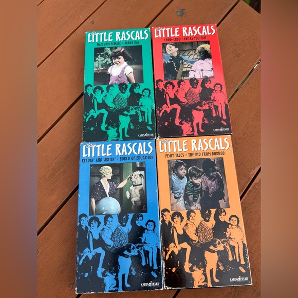 4 The Little Rascals VHS ✨ Collection Set - Picture 2 of 7